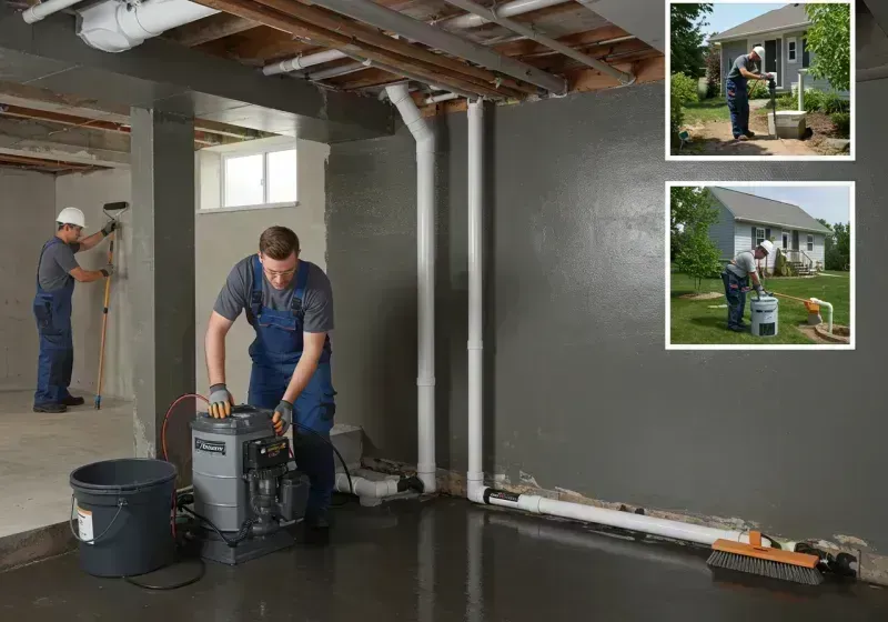 Basement Waterproofing and Flood Prevention process in Burleson, TX